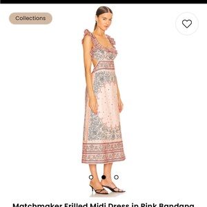 Zimmerman Matchmaker Paisley Dress Size Small (1) NEW COLLECTION